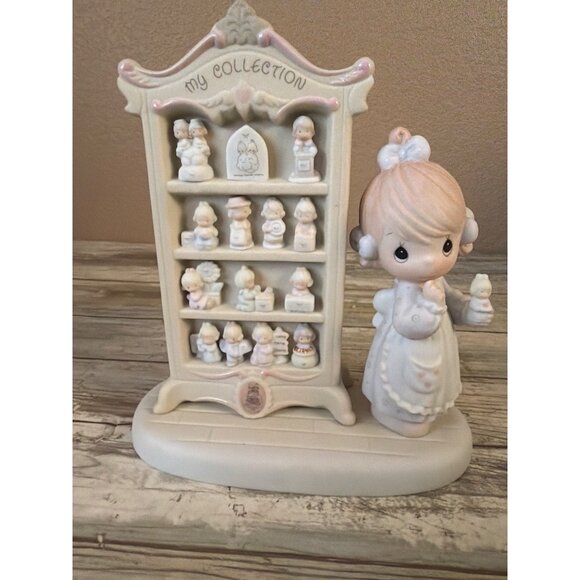 Precious Moments Other - Precious Moments A Perfect Display of 15 Happy Years 1995 Members Only #127817